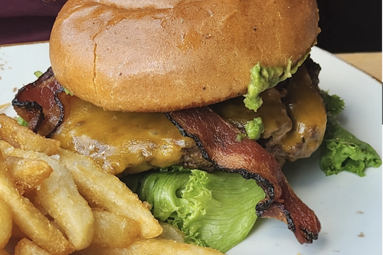 Parkside Restaurant signature dishes Chicken WingsParkside BurgerBraised Short Rib Stroganoff
